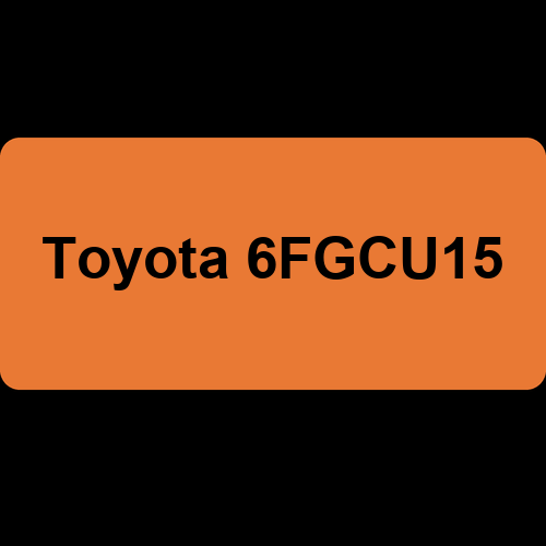 Toyota 6FGCU15
